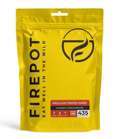 AR000989þREPAS DESHYDRATE - PAELLA AUX TOMATES FUMES - VEGAN - FIREPOT