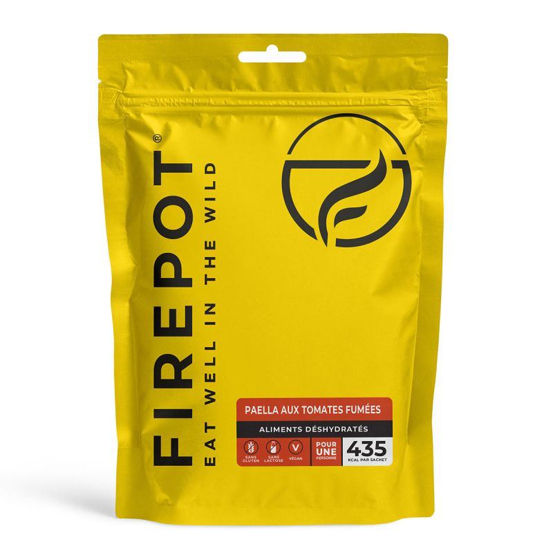 AR000989þREPAS DESHYDRATE - PAELLA AUX TOMATES FUMES - VEGAN - FIREPOT AR000989þREPAS DESHYDRATE - PAELLA AUX TOMATES FUMES - VEGAN - FIREPOT