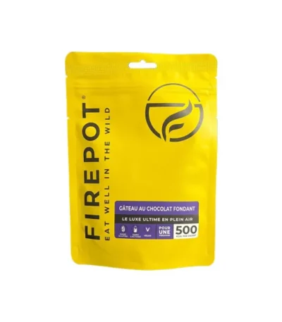 AR000990þREPAS DESHYDRATE - GATEAU AU CHOCOLAT- VEGETARIEN - FIREPOT