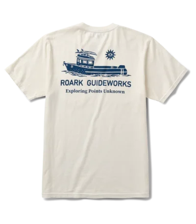 AR000992þT SHIRT - GUIDEWORKS POCKET OFF WHITE - ROARK