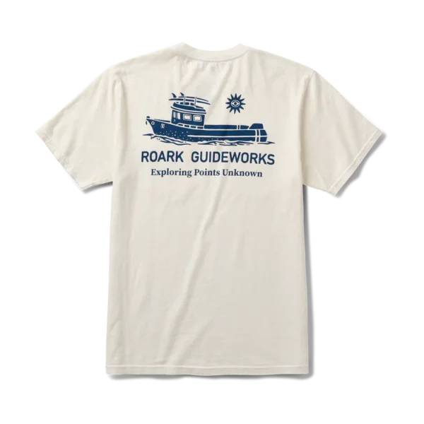AR000992þT SHIRT - GUIDEWORKS POCKET OFF WHITE - ROARK