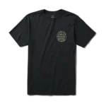 AR001000þT SHIRT - STAMP PREMIUM - BLACK - ROARK