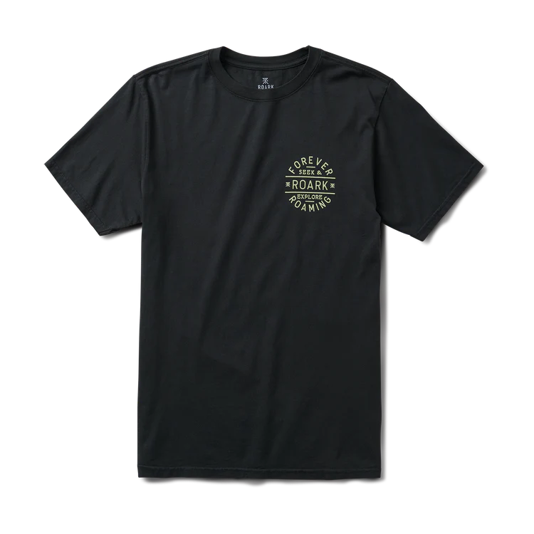 AR001000¦1þT SHIRT - STAMP PREMIUM - BLACK - ROARK AR001000þT SHIRT - STAMP PREMIUM - BLACK - ROARK