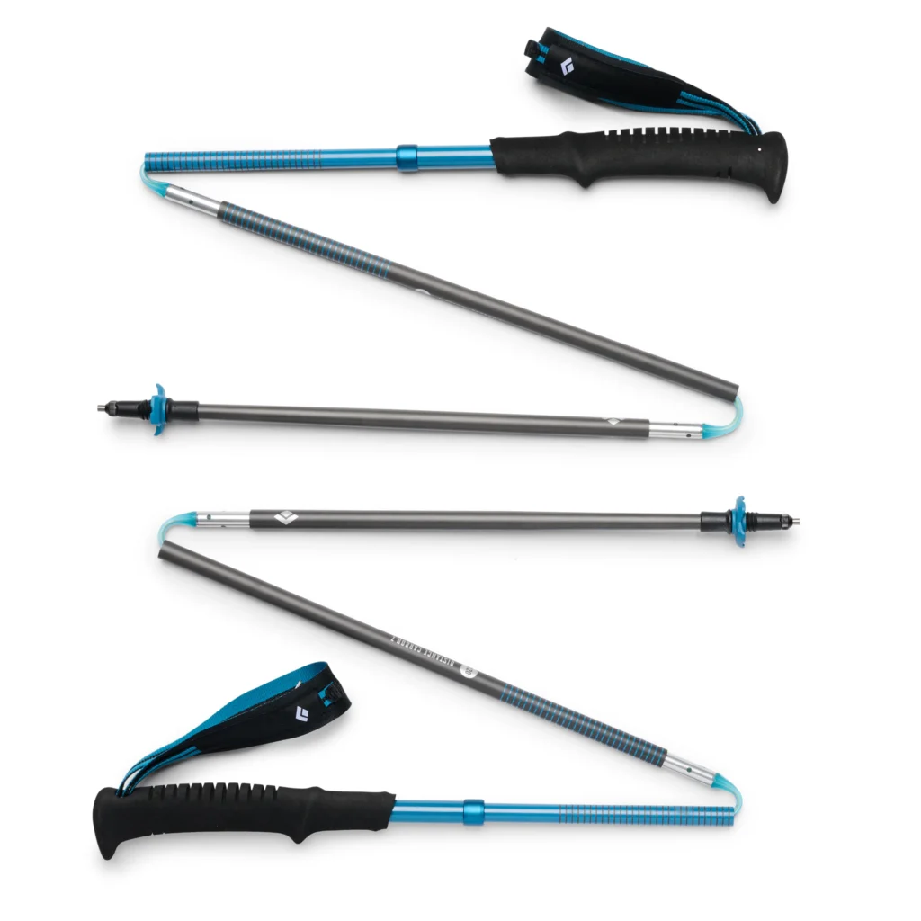 AR001003þBATONS - DISTANCE CARBON Z POLES - 120CM - BLACK DIAMOND