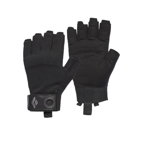 AR001004þGANTS - CRAG HALF FINGER - BLACK - BLACK DIAMOND