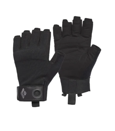 AR001004þGANTS - CRAG HALF FINGER - BLACK - BLACK DIAMOND