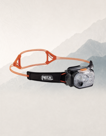 Lampe frontale Petzl pour randonnée et bivouac
