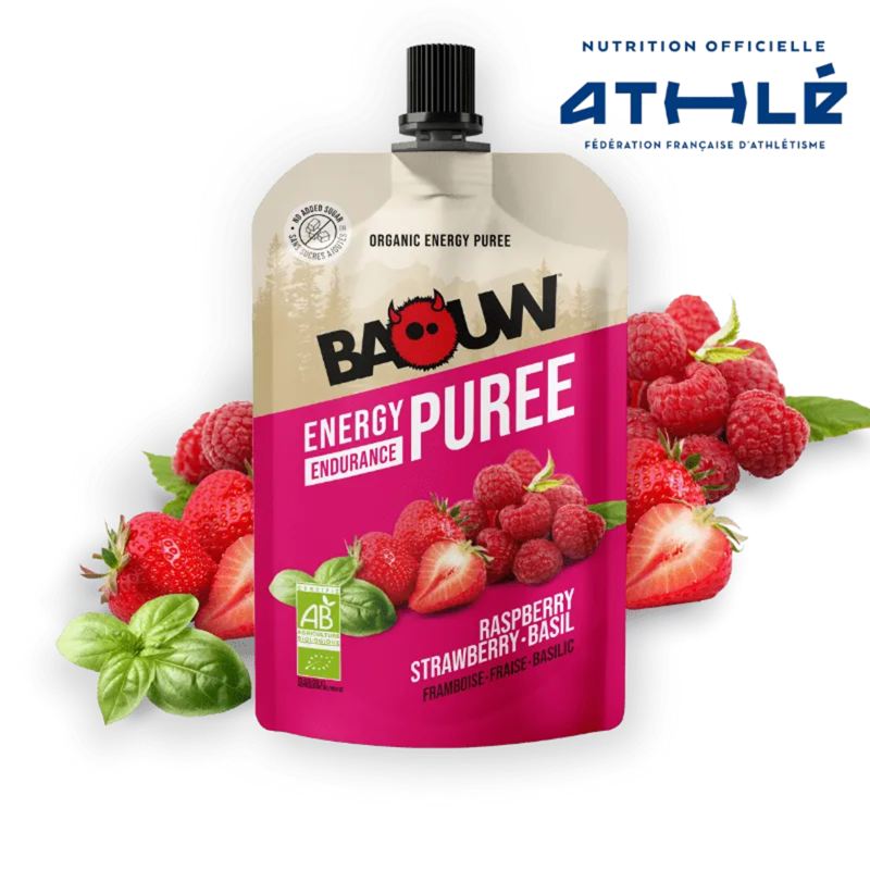 AR000145þPUREE ENERGETIQUE - FRAMBOISE FRAISE BASILIC - 90G - BAOUW AR000145þPUREE ENERGETIQUE - FRAMBOISE FRAISE BASILIC - 90G - BAOUW