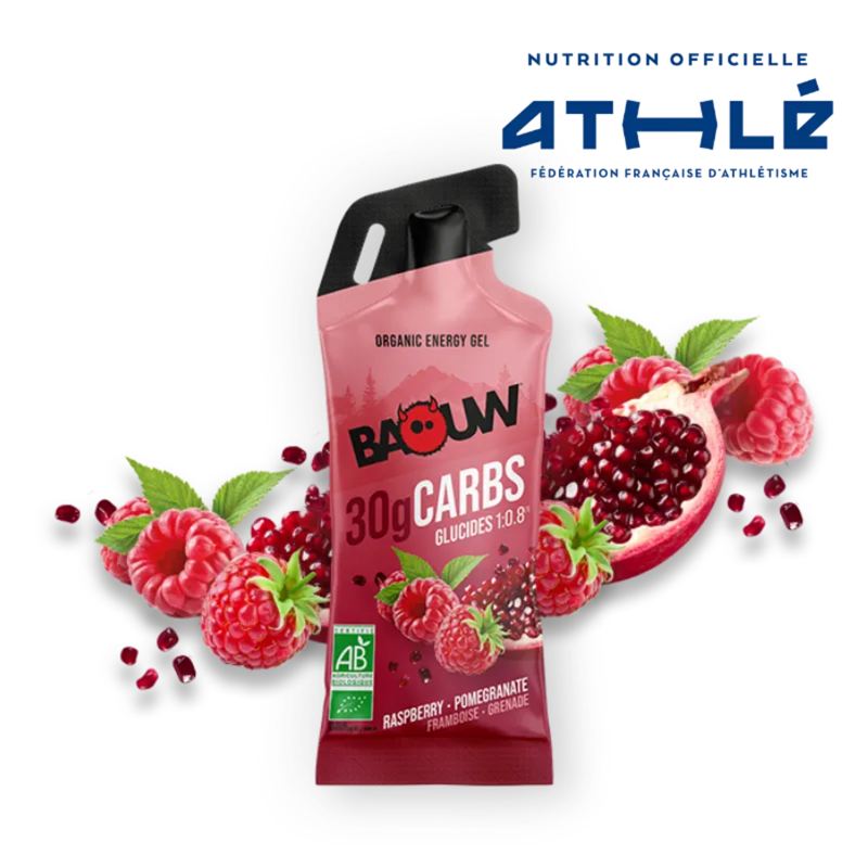 AR001052þGEL ENERGETIQUE BIO - FRAMBOISE - GRENADE - 44G - BAOUW AR001052þGEL ENERGETIQUE BIO - FRAMBOISE - GRENADE - 44G - BAOUW