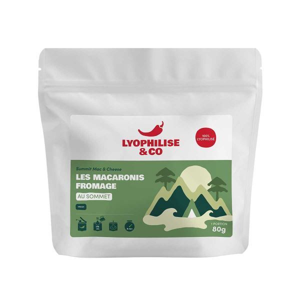 AR001098þREPAS LYOPHILISE - MACARONI FROMAGE AU SOMMET - LYPHILISE&CO