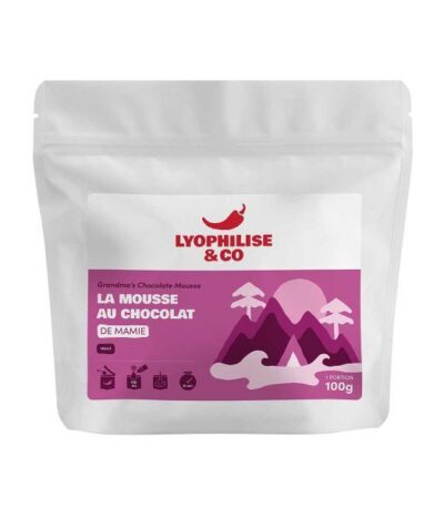 AR001099þDESSERT LYOPHILISE - MOUSSE AU CHOCOLAT DE MAMIE - LYOPHILISE&CO