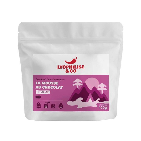 AR001099þDESSERT LYOPHILISE - MOUSSE AU CHOCOLAT DE MAMIE - LYOPHILISE&CO