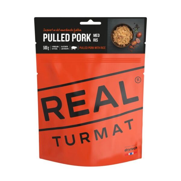 AR001103þREPAS LYOPHILISE - PORC EFFILOCHE ET RIZ - REAL TURMAT