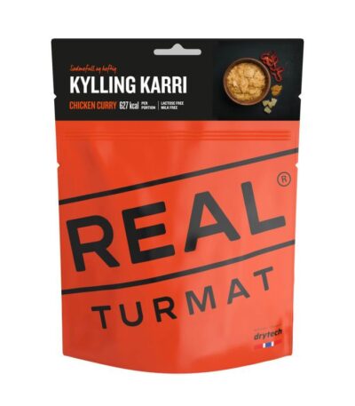 AR001104þREPAS LYOPHILISE - POULET AU CURRY ET RIZ - REAL TURMAT