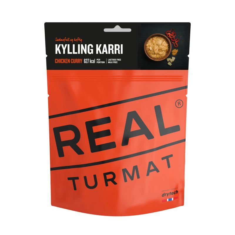 AR001104þREPAS LYOPHILISE - POULET AU CURRY ET RIZ - REAL TURMAT