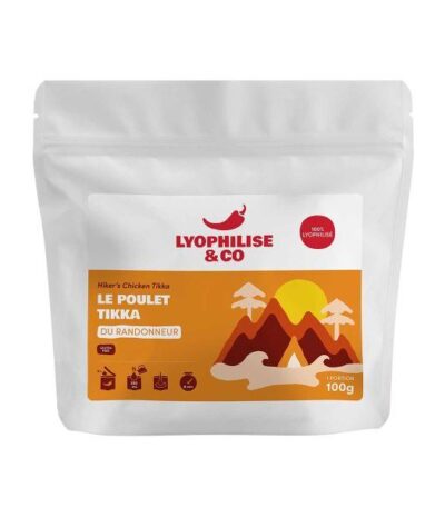 AR001106þREPAS LYOPHILISE - POULET TIKKA DU RANDONNEUR - LYOPHILISE&CO