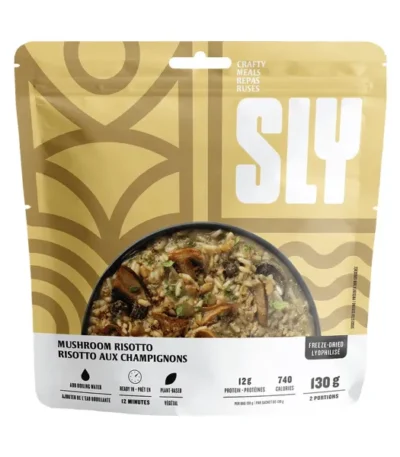 AR001107þREPAS LYOPHILISE - RISOTTO AUX CHAMPIGNONS - SLY