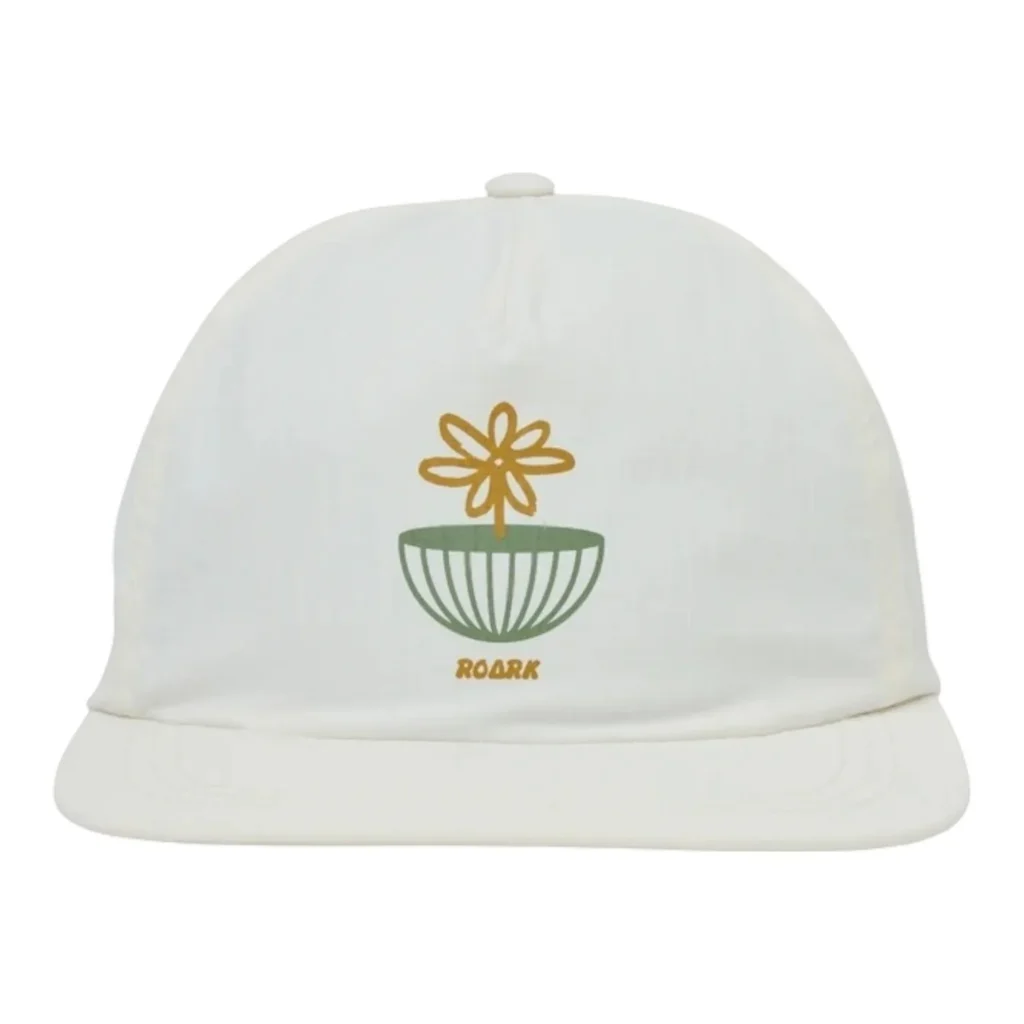 AR001112þCASQUETTE - 5 PANEL MATHIS UNBLEACHED - ROARK