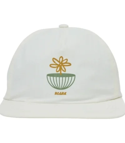 AR001112þCASQUETTE - 5 PANEL MATHIS UNBLEACHED - ROARK