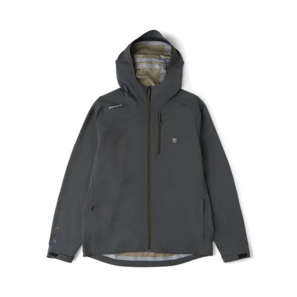 AR001113þVESTE IMPERMEABLE - SHIELD RAIN JACKET ONYX - ROARK