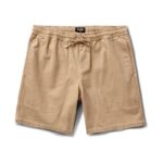AR001116þSHORT - MADE TO FADE WASHED KHAKI - 7.5" - ROARK