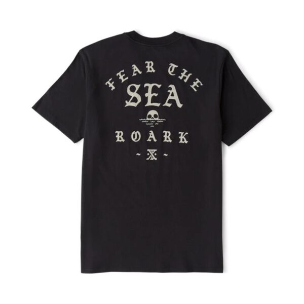 AR001120þT SHIRT PREMIUM - FEAR THE SEA - BLACK - ROARK