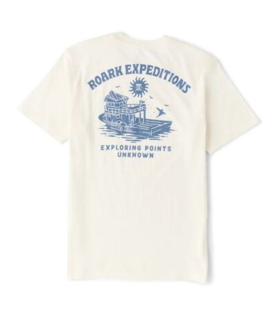 AR001121þT SHIRT - POINTS UNKNOWN - OFF WHITE - ROARK