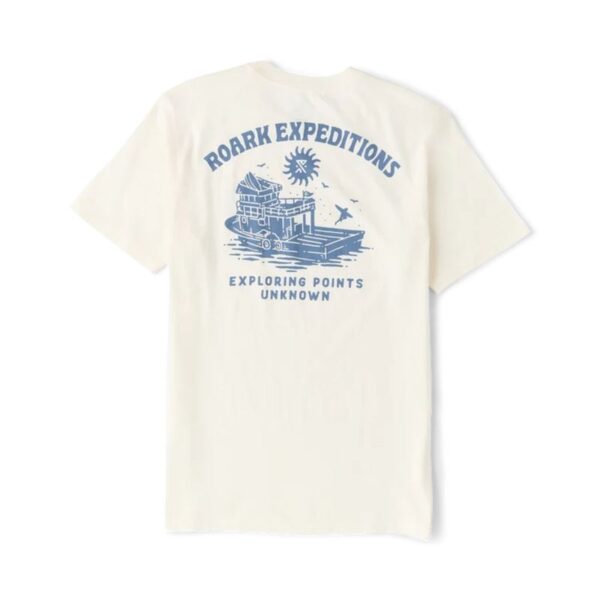 AR001121þT SHIRT - POINTS UNKNOWN - OFF WHITE - ROARK
